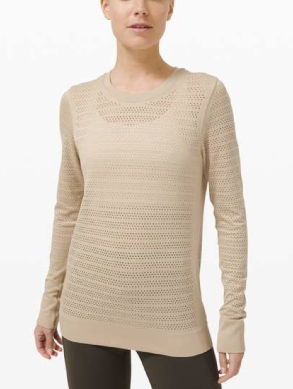 Lululemon Swiftly Breathe Long Sleeve In Trench